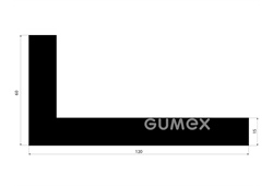 GUMMIPROFILE L-FORM - EPDM